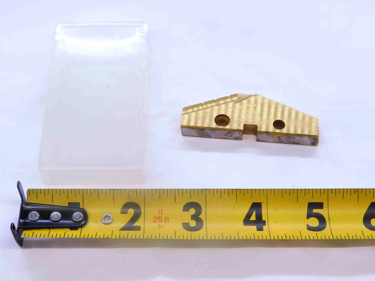 1pc AMEC 454T-0215 2 15/32 O.D. SERIES #4 TiN COBALT SPADE DRILL INSERT 2.4688 - NS1444BU5