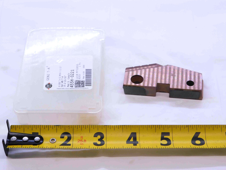 1pc NEW AMEC 455H-0221 2 21/32 O.D. SERIES #5 COBALT SPADE DRILL INSERT 2.6563 - NS1449BU5
