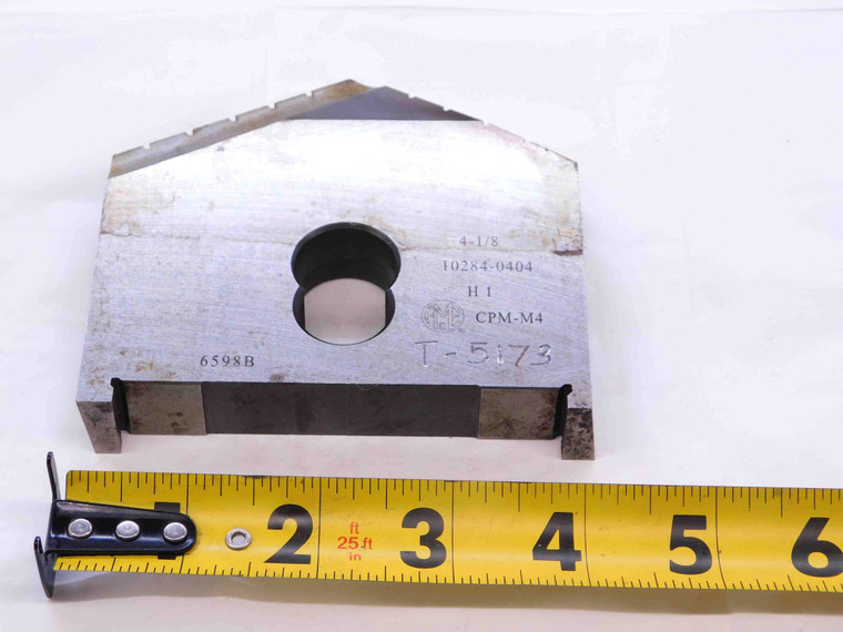 1pc AMEC 10284-0404 H1 CPM-M4 4 1/8 O.D. SERIES H HSS SPADE DRILL INSERT 4.125 - NS1461BU5