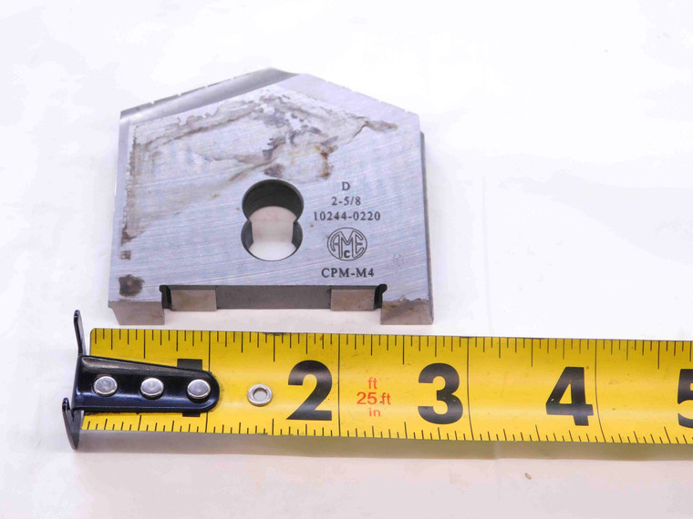 1pc AMEC 2 5/8 O.D. SERIES D 10244-0220 D, CPM-M4 HSS SPADE DRILL INSERT 2.625 - NS1463BU5