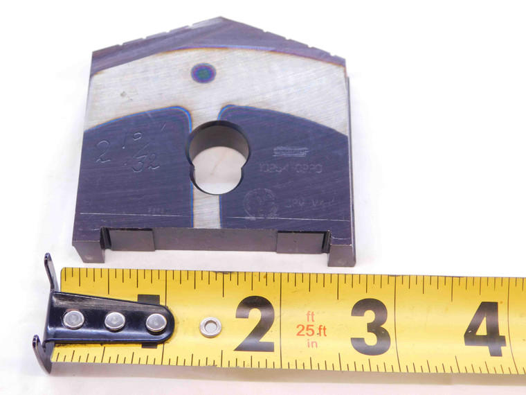 1pc AMEC 2 19/32 O.D. SERIES E 10254-0219 CPM-M4 HSS SPADE DRILL INSERT 2.5938 - NS1469BU5