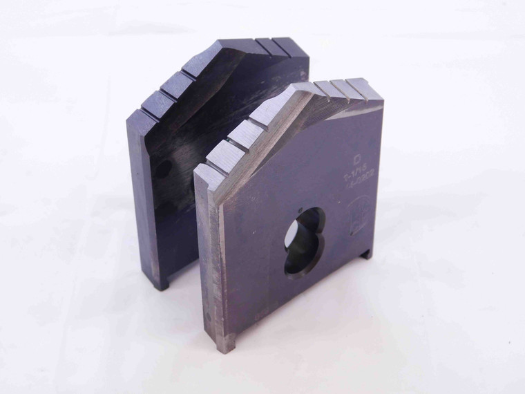 2pcs AMEC 2 1/16 O.D. SERIES D 10244-0200 CBM-M4 HSS SPADE DRILL INSERTS 2.0625 - NS1481BU5