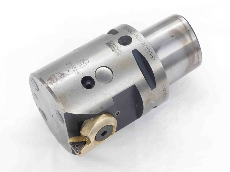 SANDVIK C6-R826C-AAFA055HP BORING HEAD 73.35 - 79.65mm RANGE CAPTO C6 .002 GRAD - DM2156BL5