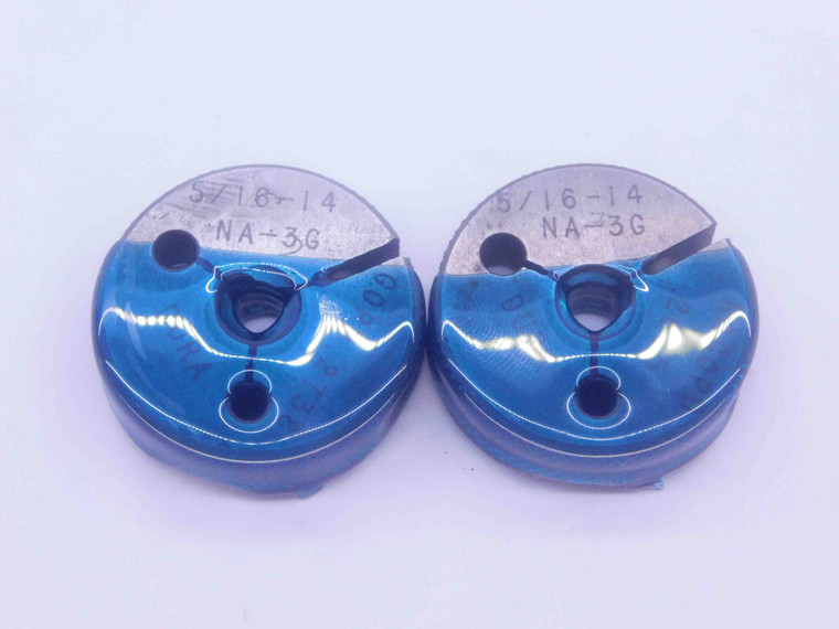 5/16 14 NA 3G ACME THREAD RING GAGES .3125 GO NO GO PD'S = .2738 & .2685 CHECK - DW36763CL5