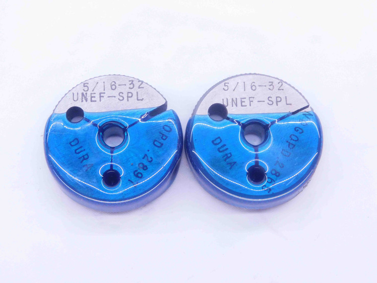 5/16 32 UNEF SPECIAL THREAD RING GAGES .3125 GO NO GO P.D.'S = .2897 & .2865 - DW36836CL5