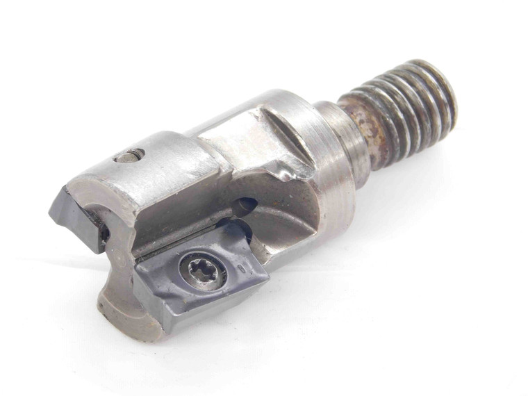 INGERSOLL 1" DIA. SQUARE SHOULDER INDEXABLE END MILL TOPON M12 SHANK 2 FL 1.0 - DM2245BH5