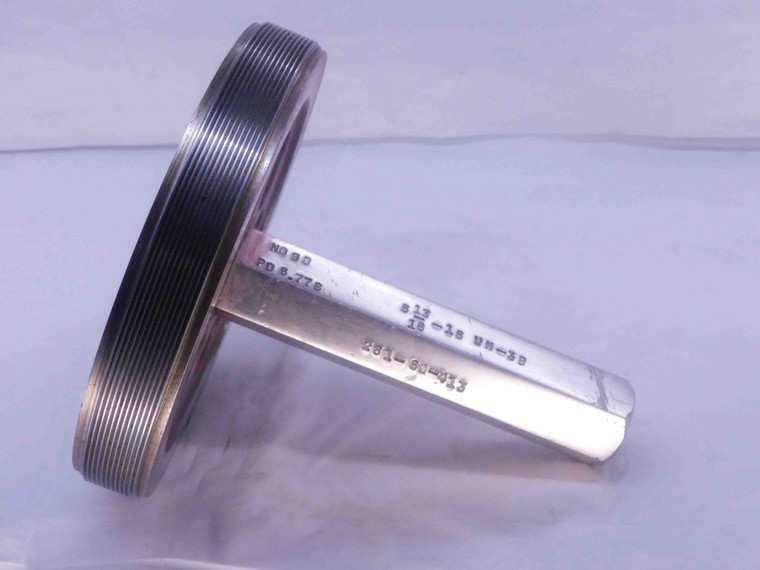 6 13/16 16 UN 3B THREAD PLUG GAGE 6.8125 NO GO ONLY P.D. = 6.7780 INSPECTION - DW36880SLW