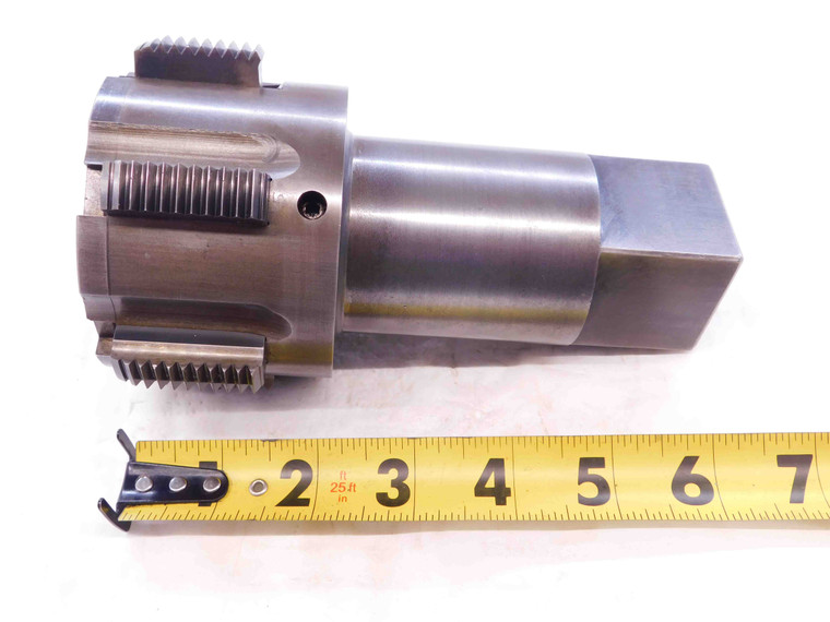 CHASO ROYCO 3 3/4 8 HSS BOTTOMING TAP 6 STRAIGHT FLUTE 3.75 CHANGEABLE TEETH - NS1628BU5