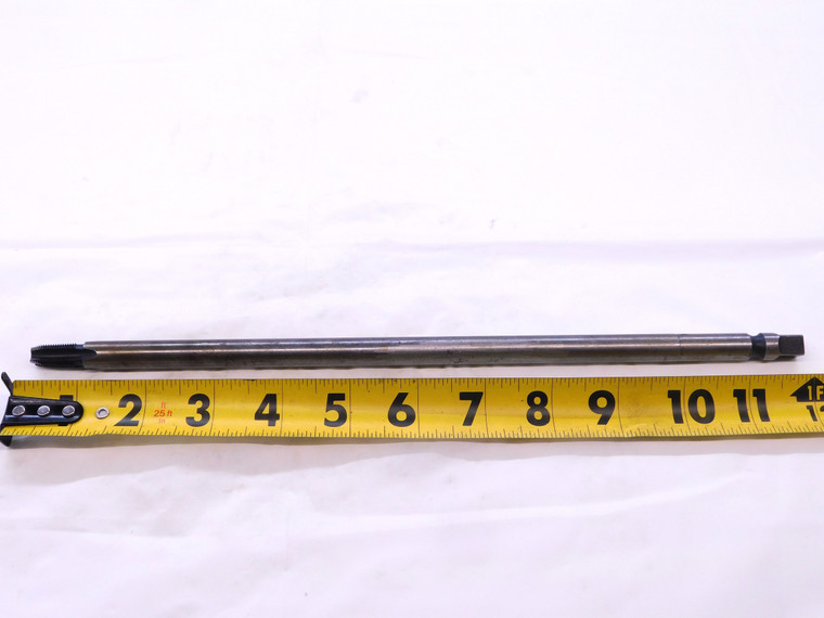 VERMONT 1/8 27 NPTF HSS PIPE TAP 4 STRAIGHT FLUTE .125 EXTENDED REACH USA MADE - NS1637BU5