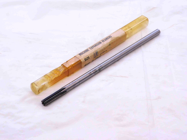 NEW G.T.S 1/4 OD HSS ADJUSTABLE EXPANSION REAMER 6 FL .25 .2500 ONSIZE LETTER E - NS1651BU5
