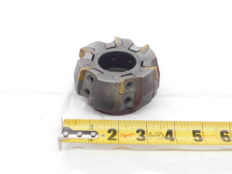 3 1/4 O.D. FACE MILL 1" PILOT 3/8 KEY HOLDS 6 INSERTS CNC MACHINIST 3.25 .375 - DM2383AJ5