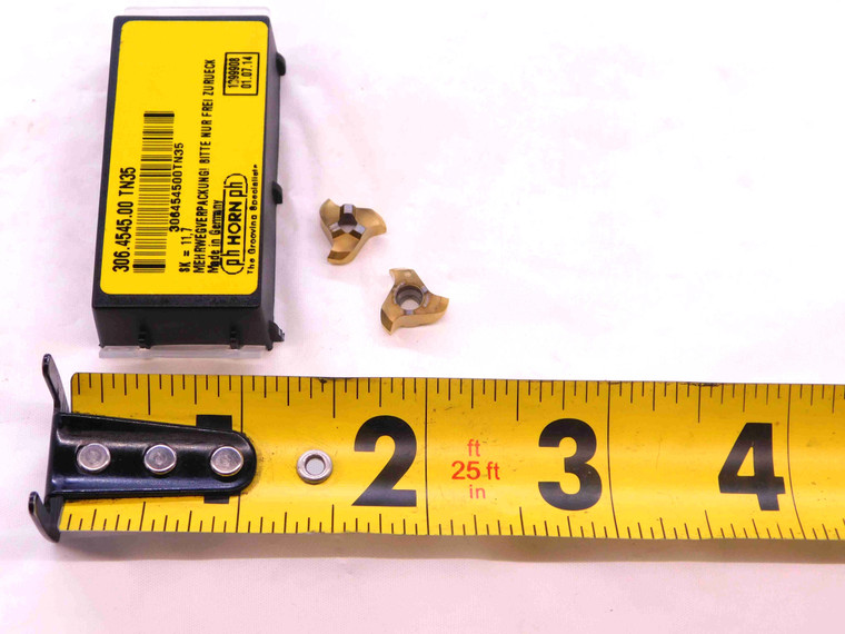 2pcs NEW PH HORN PH 306.4545.00 TN35 TiN COATED CARBIDE INSERTS 306454500TN35 - DCT-NS1777