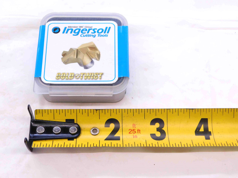 1pc INGERSOLL TPF2222R01 IN2505 TiN CARBIDE DRILL INSERT .874" OD FACTORY SEALED - DCT-NS1799