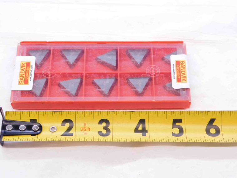 10pcs NEW SANDVIK TFA 42P3R H10 CARBIDE INSERTS TFAN 22 03 PF R INDEXABLE - DCT-NS1852