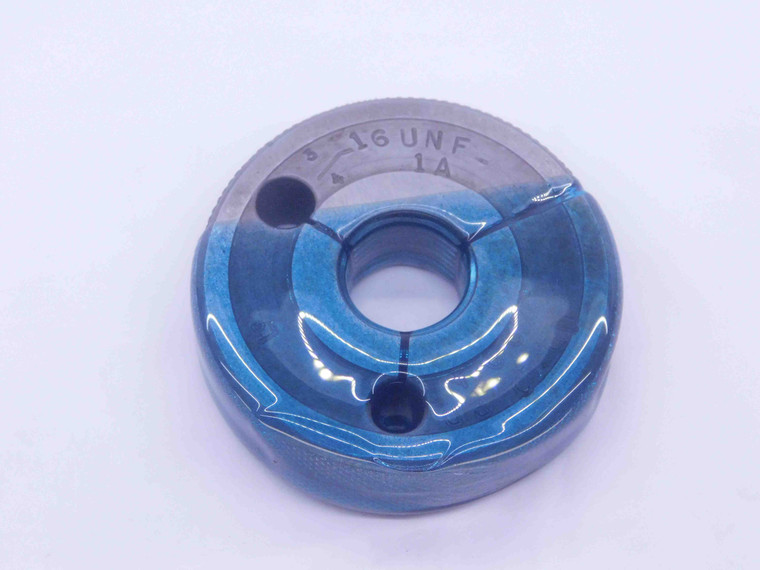 3/4 16 UNF 1A THREAD RING GAGE .75 .750 .7500 NO GO ONLY P.D. = .7004 CHECK - DW37102CT4