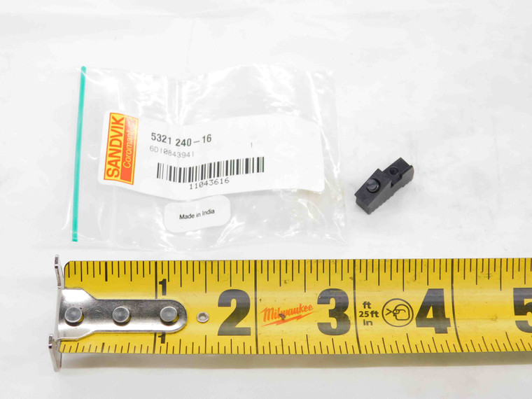 NEW SANDVIK CARTRIDGE 5321 240-16 CASSETTE FOR COROMILL 331 INSERT 11043616 - DM2588BM4
