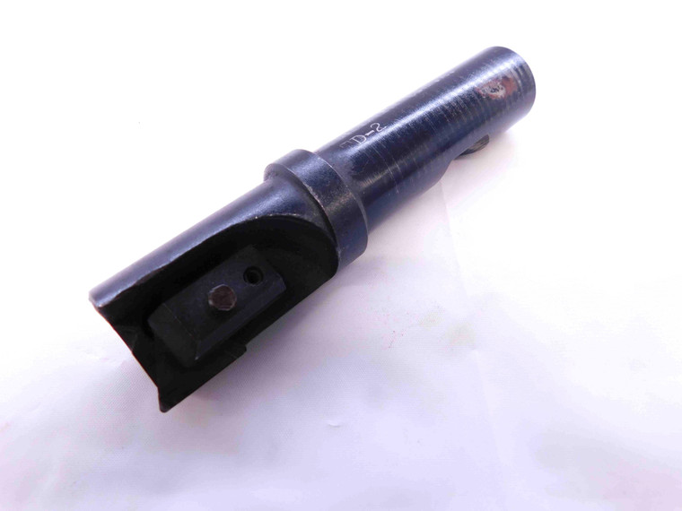 APT TRI DEX 1" DIA. INDEXABLE END MILL EM-100-34 3/4 SHANK SINGLE FLUTE 1.0 - NS1899BJ5