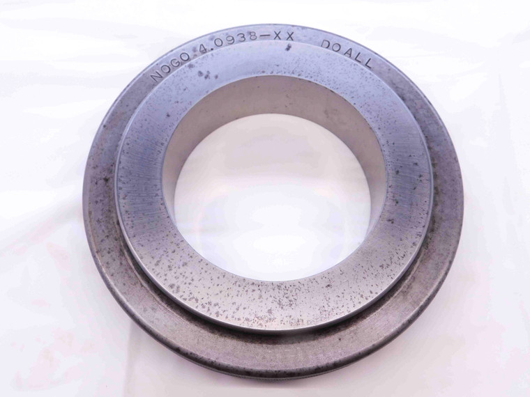 4.0938 CLASS XX MASTER PLAIN BORE RING GAGE ONSIZE 4 3/32 104 mm DO ALL 56-178