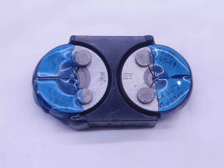 M2.6 X .45 6g METRIC THREAD RING GAGES 2.6 0.45 GO NO GO P.D.'S = 2.288 & 2.217 - DW37240SLW