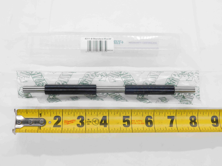 INSIZE 8" MICROMETER STANDARD CALIBRATION ROD INSPECTION GAGE NO. 6311-8 MIC - DM3140INS