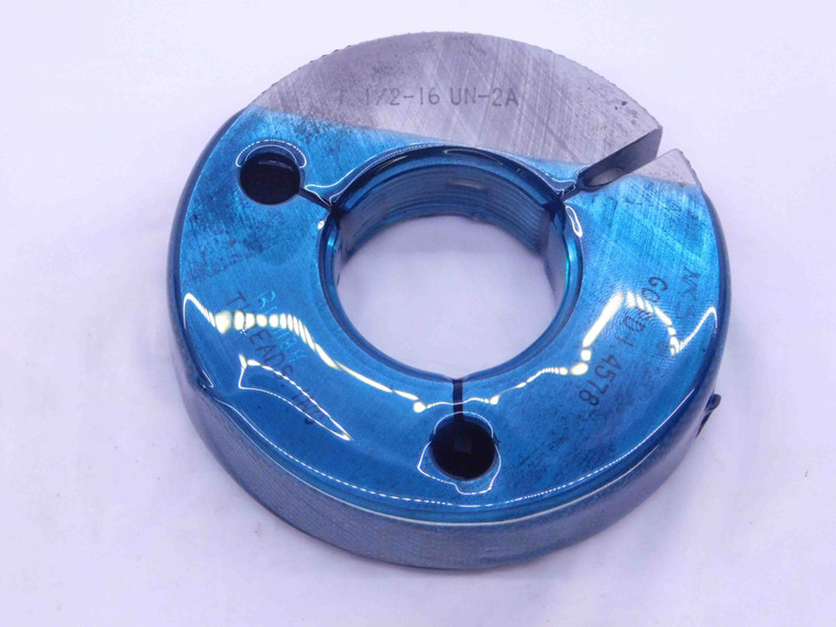 1 1/2 16 UN 2A THREAD RING GAGE 1.5 1.50 1.500 1.5000 GO ONLY P.D. = 1.4578 - DW37242SLW