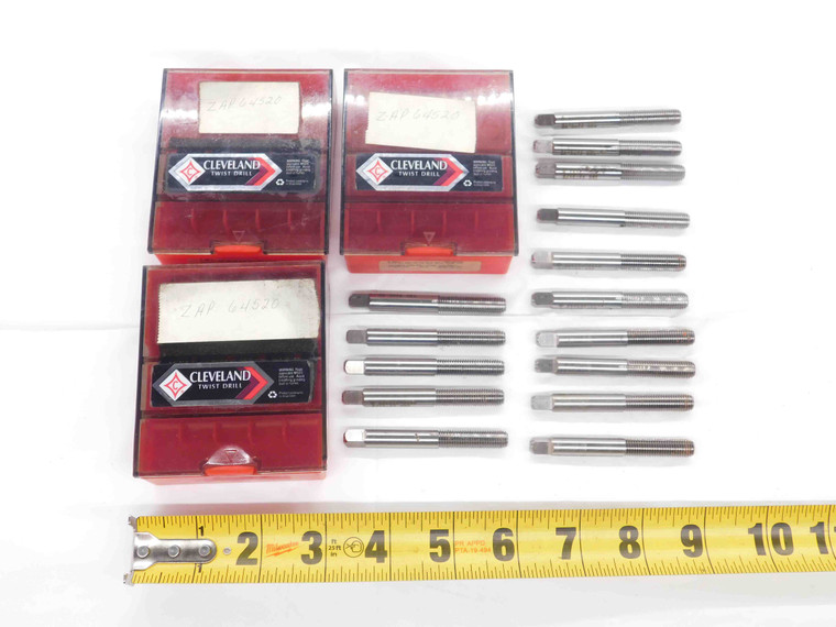 15pcs NEW 5/16 24 UNF H3 HSS BOTTOMING THREAD FORMING TAPS 5/16-24 2 STRAIGHT FL - DCT-DM2912