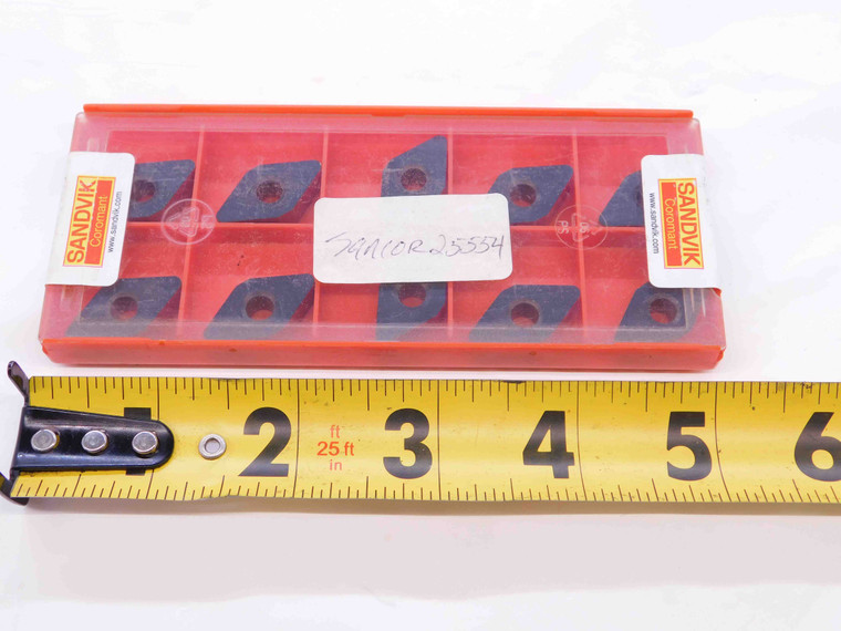 10pcs NEW SANDVIK DNMA 15 06 16-KR DNMA 444-KR 3205 TiN COATED CARBIDE INSERTS - DCT-NS2152