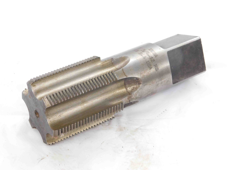 DURA 1 3/4 12 H-4 HSS BOTTOMING TAP 6 STRAIGHT FLUTE 1.75 1-3/4"-12 MADE IN USA - DM3010LVR