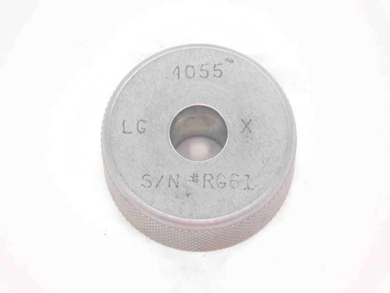 .4055 CLASS X MASTER PLAIN BORE RING GAGE .4063 -.0008 UNDERSIZE 13/32 10.300 mm - DM3037CT4