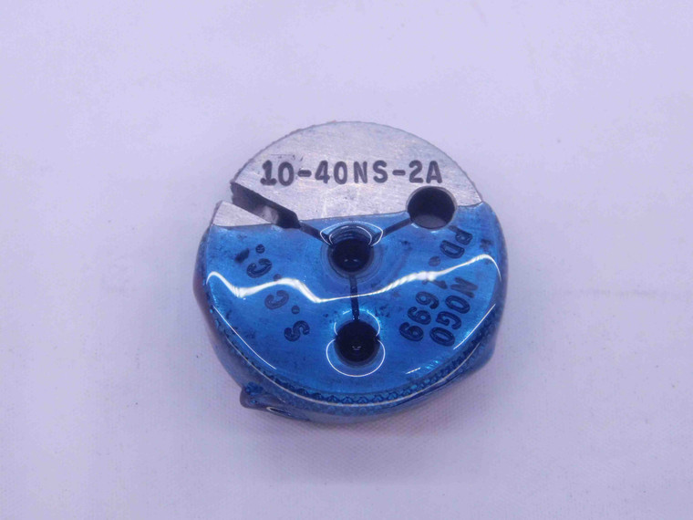 10 40 NS 2A THREAD RING GAGE #10 .190 .1900 NO GO ONLY P.D. = .1699 UNS-2A CHECK - DW37602SLW