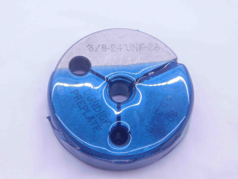 3/8 24 UNF 2A PREPLATE THREAD RING GAGE .375 .3750 GO ONLY P.D. = .3445 CHECK - DW37622CQ5