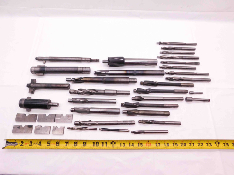 LOT OF HSS COUNTERBORE & MILLING CUTTERS SOLID PILOT & INTERCHANGEABLE MILLING - BR10814BA4
