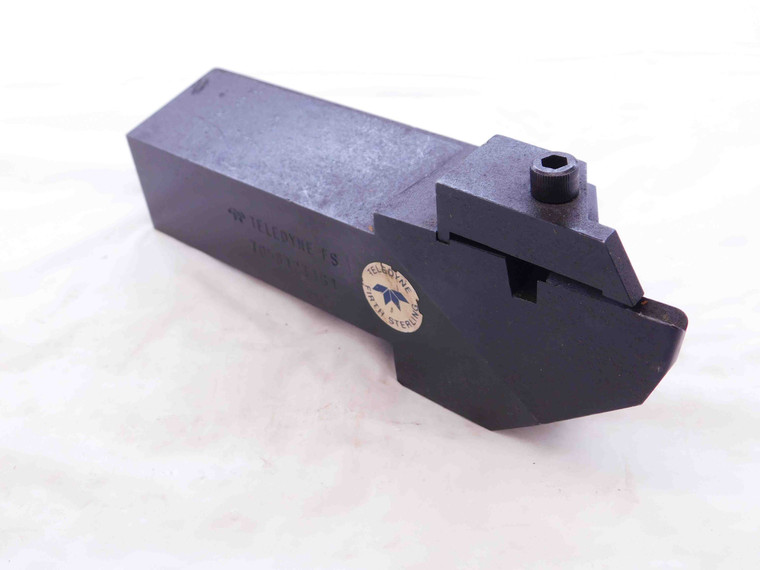 TELEDYNE FS 705812T164 LATHE TURNING TOOL HOLDER 1 1/2 SQUARE SHANK GROOVING - NS2395CR5