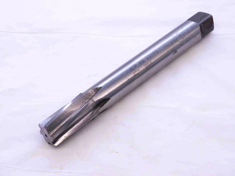 1/2 O.D. HSS PIPE REAMER SPIRAL 6 FLUTE .5 .5000 ONSIZE MADE IN USA TAPER NPT - NS2482LVR