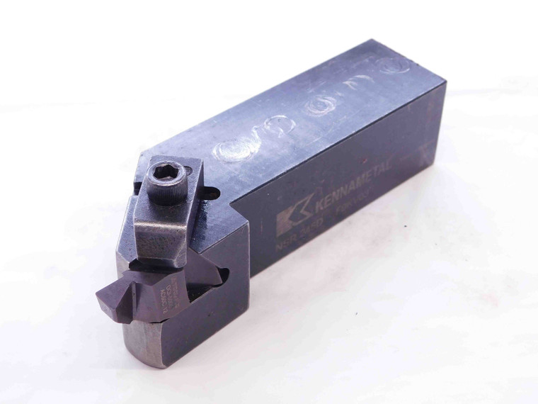 KENNAMETAL NSR245D LATHE TURNING TOOL HOLDER 1 1/2 SHANK N.5R INSERTS F9KV03 - NS2503BU5