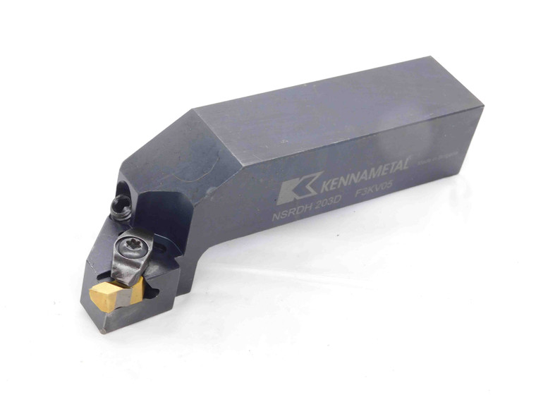 KENNAMETAL NSRDH 203D LATHE TURNING TOOL HOLDER 1 1/4 SHANK NG3 INSERTS F3KV05 - DM3288BU5