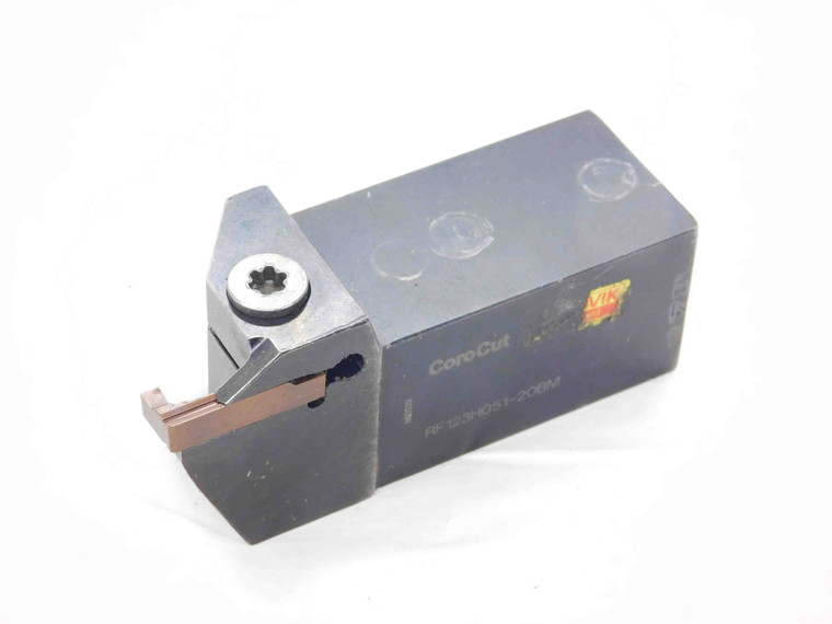 SANDVIK COROMANT RF123H051-20BM LATHE TURNING TOOL HOLDER 1 1/4 SHANK PARTING - DM3290BU5
