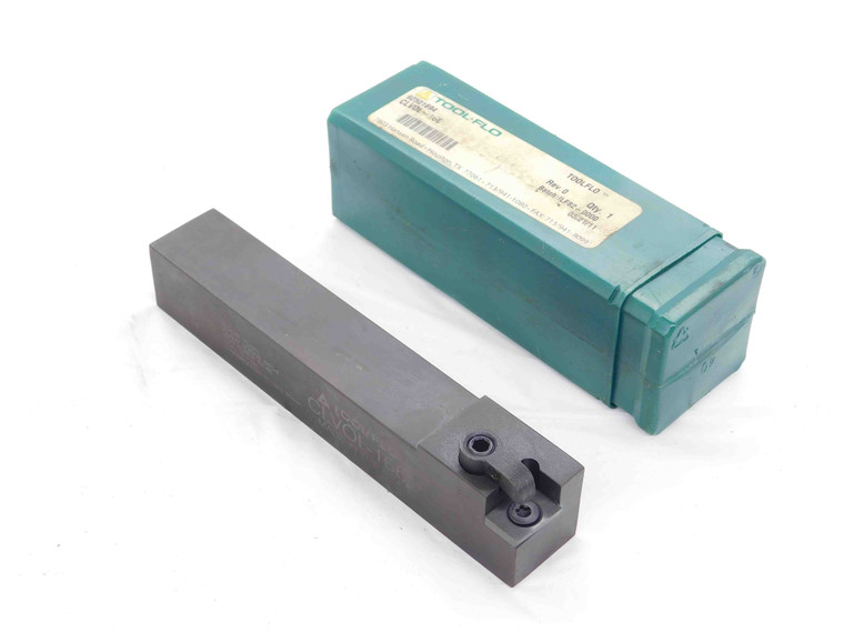 NEW TOOL-FLO CLVOL-166 LATHE TURNING TOOL HOLDER 1" SQUARE SHANK 5 7/8 OAL USA - DM3301BU5