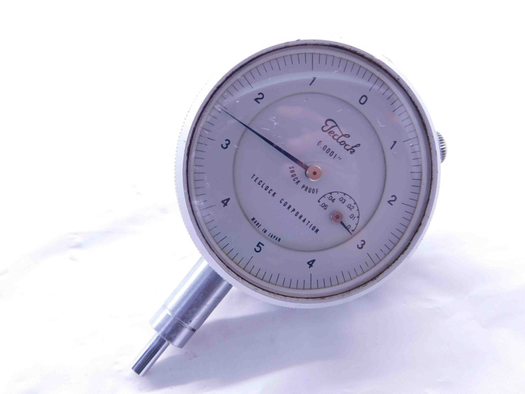 TECLOCK DIAL TEST INDICATOR 0 - .05" RANGE .0001" GRADUATION SHOCK PROOF 0-5-0 - NS2367CQ5