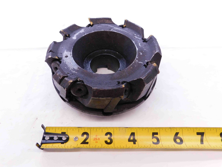5" O.D. FACE MILL 1 1/2 PILOT 5/8 KEY HOLDS 8 INSERTS 5.0 INDEXABLE TOOLING - NS2658AX4
