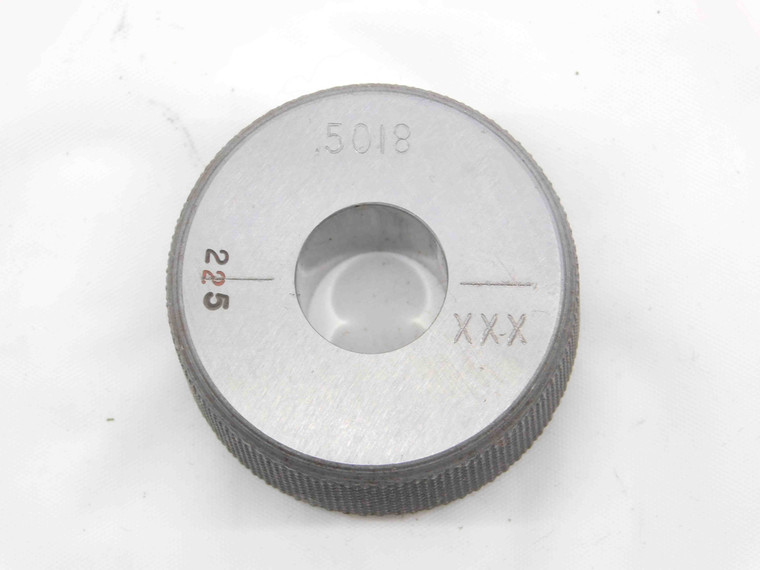 .5018 CLASS XXX MASTER PLAIN BORE RING GAGE .5000 +.0018 OVERSIZE 1/2 12.746 mm - DM3385CW5