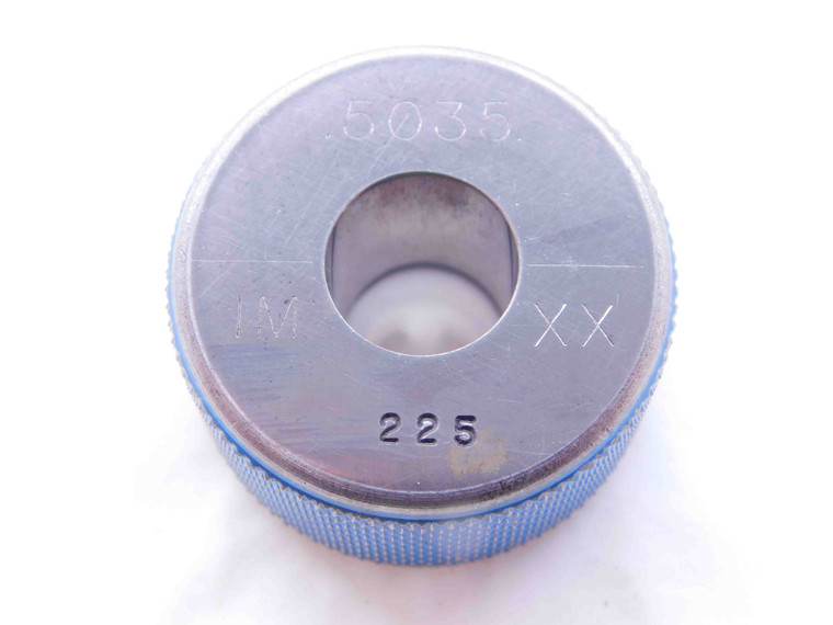 .5035 CLASS XX MASTER PLAIN BORE RING GAGE .5000 +.0035 OVERSIZE 1/2 12.789 mm - NS2727CW5