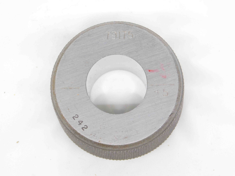 .79175 MASTER PLAIN BORE RING GAGE .7813 +.0105 OVERSIZE 25/32 20 mm SETTING USA - DM3397CW5