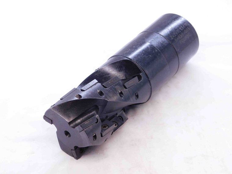 2" DIA. 6 1/2 OAL HELICAL INDEXABLE END MILL 2X2X2.13/16 2" SHANK 3 FLUTE 2.0 - NS2788BU5