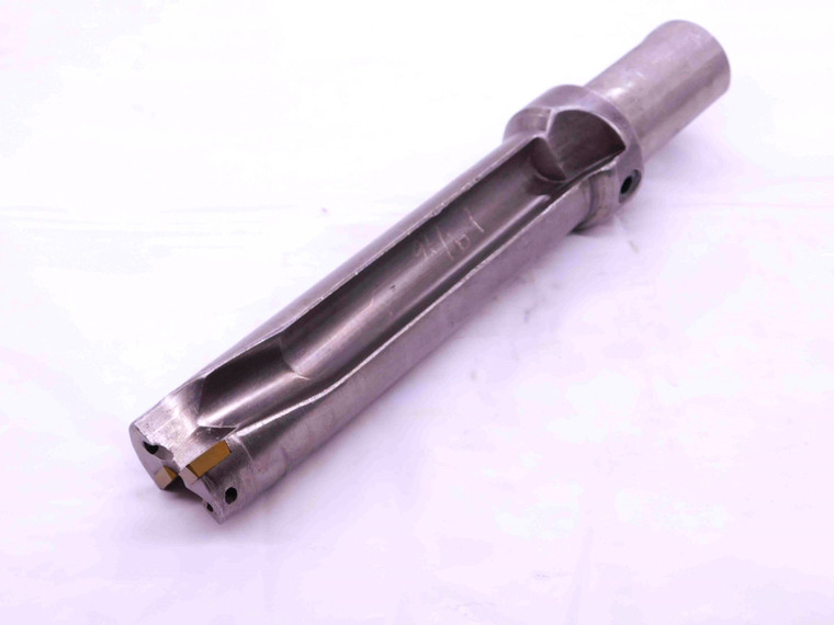 1 9/16 O.D. COOLANT THRU INDEXABLE INSERT DRILL 1 1/2 SHANK 2 FL 1.5625 - NS3092BU5