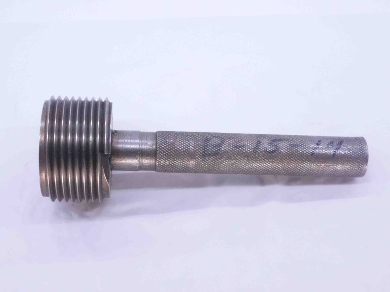 2" 8 NS THREAD PLUG GAGE 2.0 2.00 2.000 2.0000 GO ONLY P.D. = 1.9188 2B OR 3B - DW37747CG4