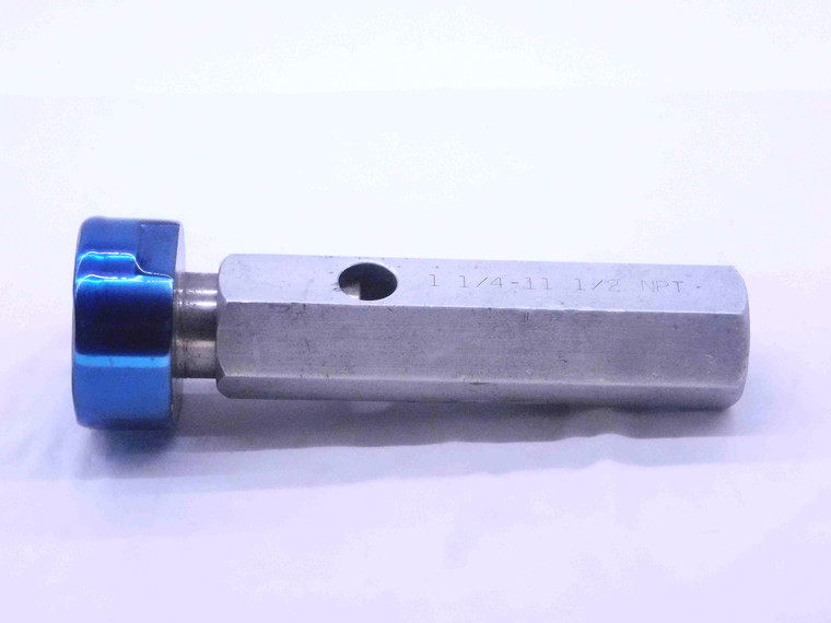 1 1/4 11 1/2 NPT PLAIN REFERENCE PIPE THREAD PLUG GAGE 1.25 N.P.T. NON THREADED - DW37751CG4