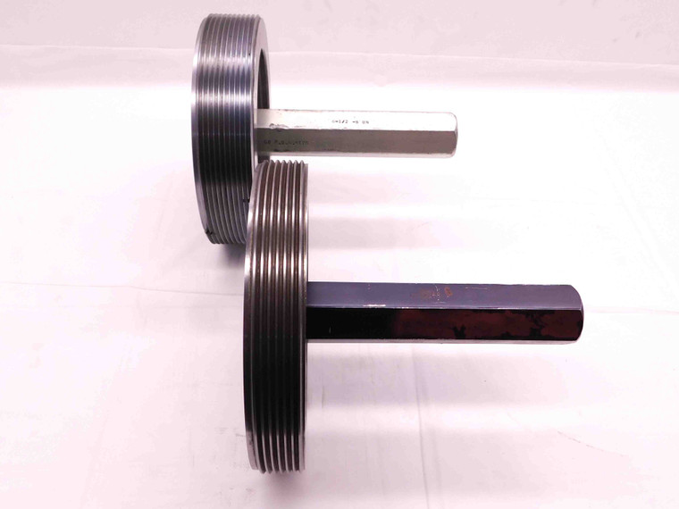 6 1/2 8 UN SPECIAL THREAD PLUG GAGE 6.5 6.50 GO NO GO P.D.'S = 6.4170 & 6.4310 - BR10869CG4