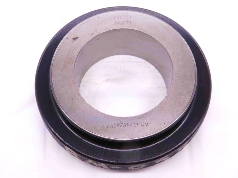 2.6675 CL X MASTER PLAIN BORE RING GAGE 2.6563 +.0112 OVERSIZE 2 21/32 67.755 mm - NS3185CZ5