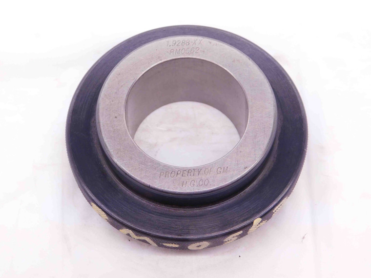 1.9288 CL XX MASTER PLAIN BORE RING GAGE 1.9375 -.0087 UNDERSIZE 1 15/16 49 mm - NS3206CZ5